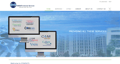 Desktop Screenshot of lhr.comsats.net.pk